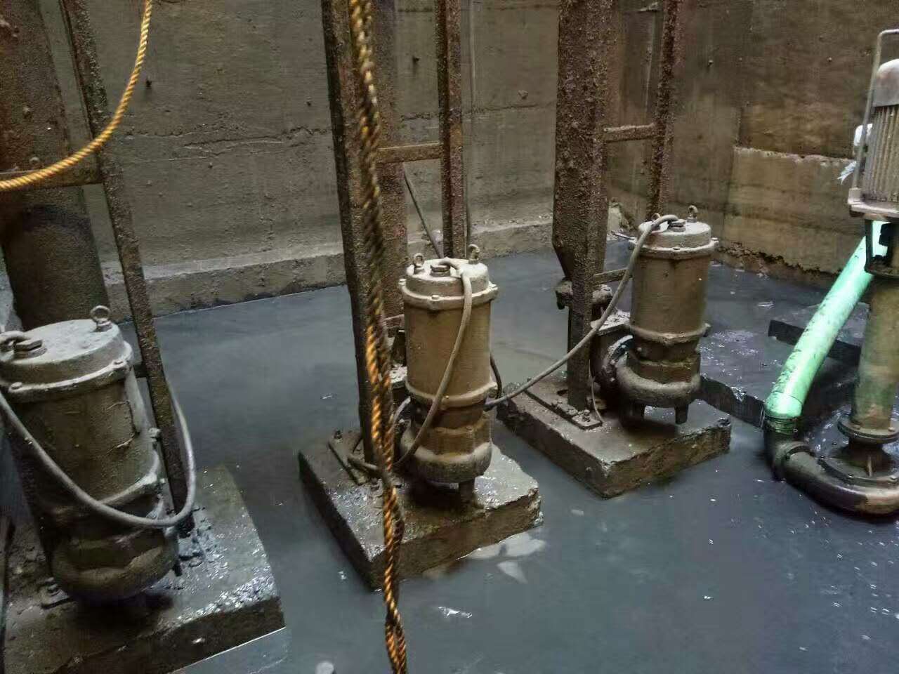 黄石污水池清理