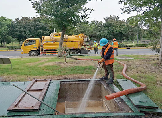 黄石化油池清理